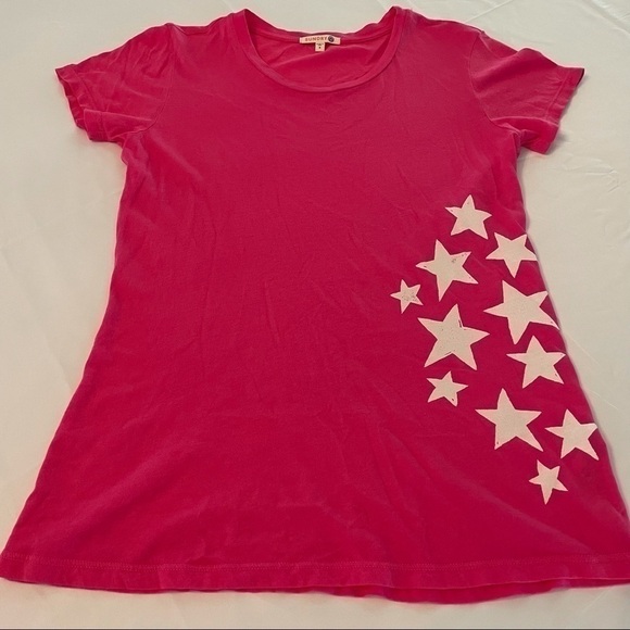 Sundry Pink Stars Graphic Tee Short Sleeve Cotton Blend Top Size XS - Picture 5 of 8